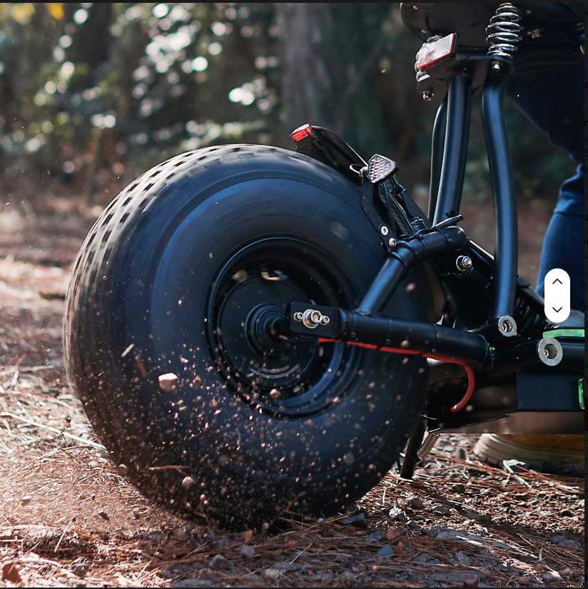 60V 3000W Fat-Tire Electric Citycoco Moto Scooter