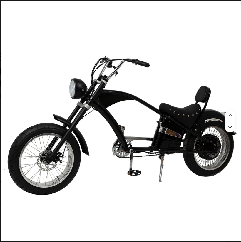 750–1000W Fat-Tire Vintage Electric Cruiser Bike