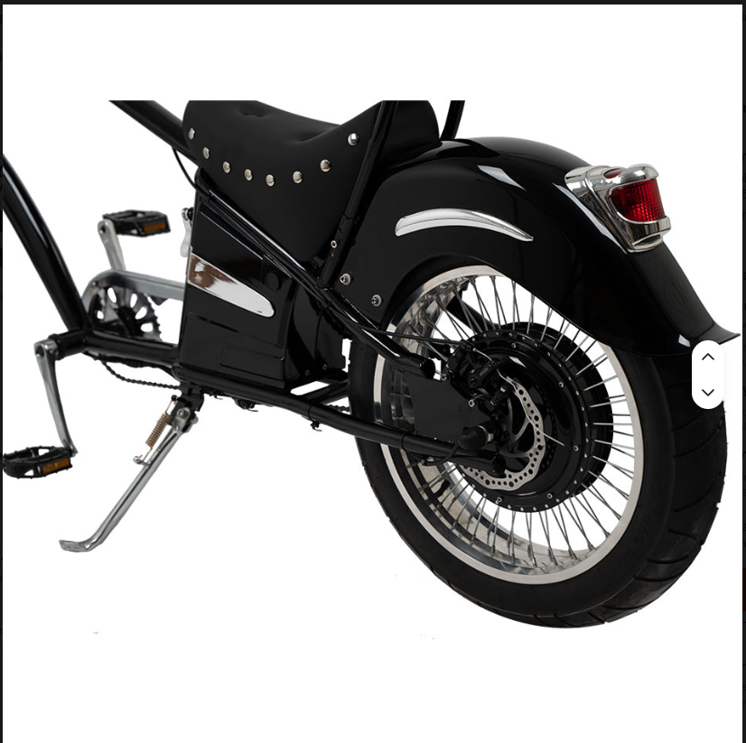 750–1000W Fat-Tire Vintage Electric Cruiser Bike