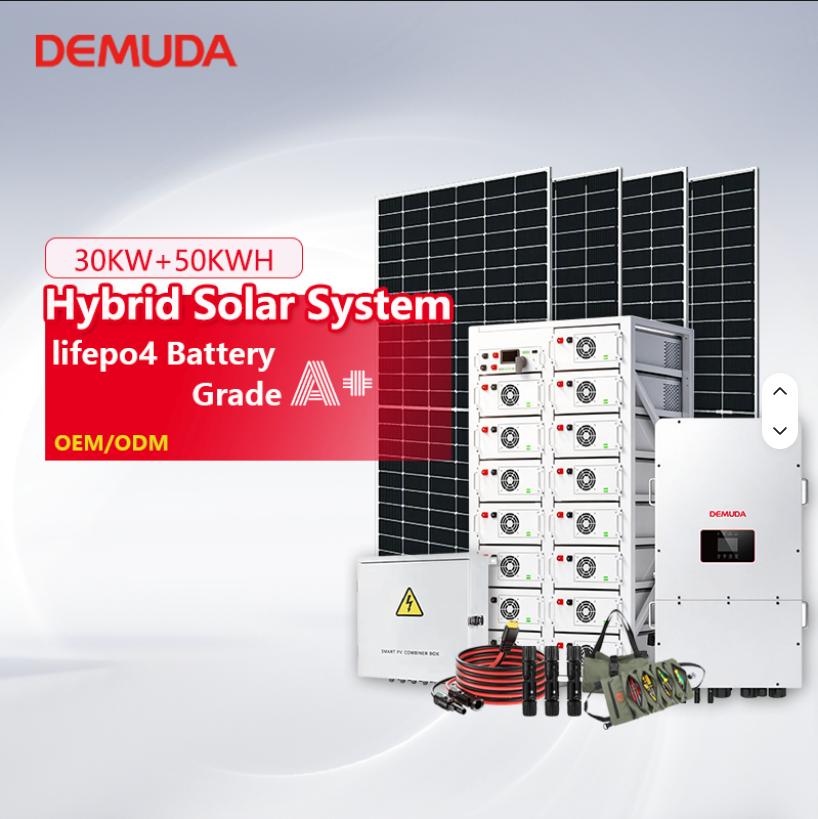 5kW Hybrid Home Solar Energy Storage Kit (Inverter + LiFePO4 + Panels)