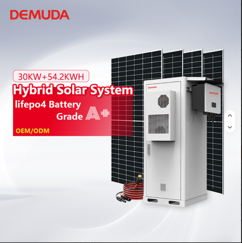 5kW Hybrid Home Solar Energy Storage Kit (Inverter + LiFePO4 + Panels)