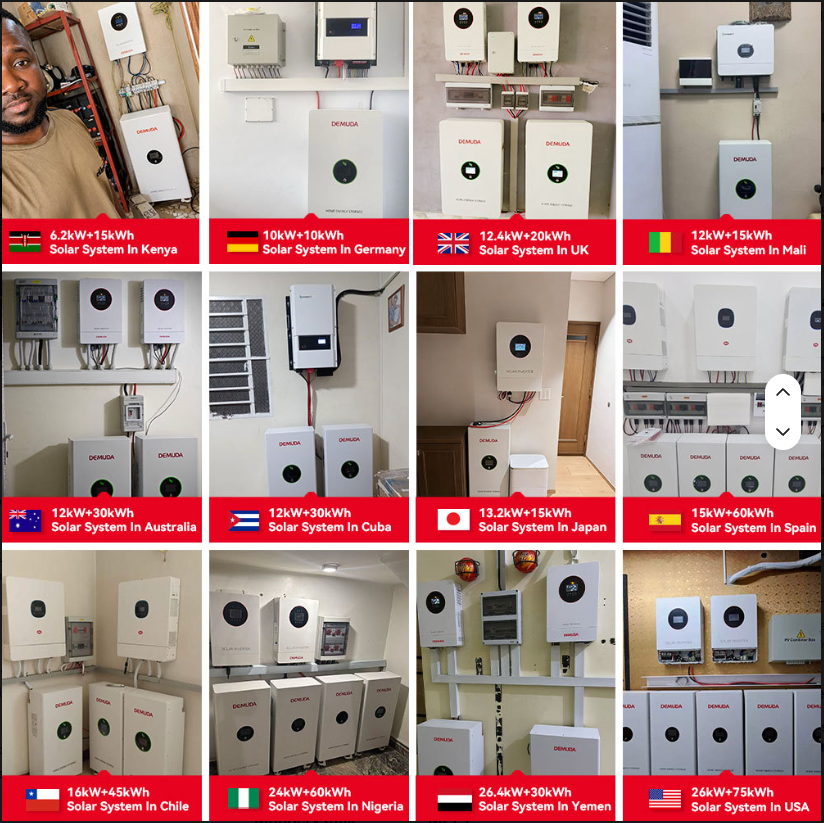 5kW Hybrid Home Solar Energy Storage Kit (Inverter + LiFePO4 + Panels)