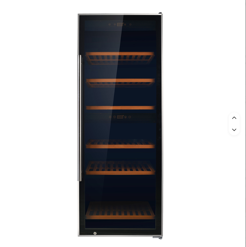 126-Bottle Dual-Zone Freestanding Wine Cooler