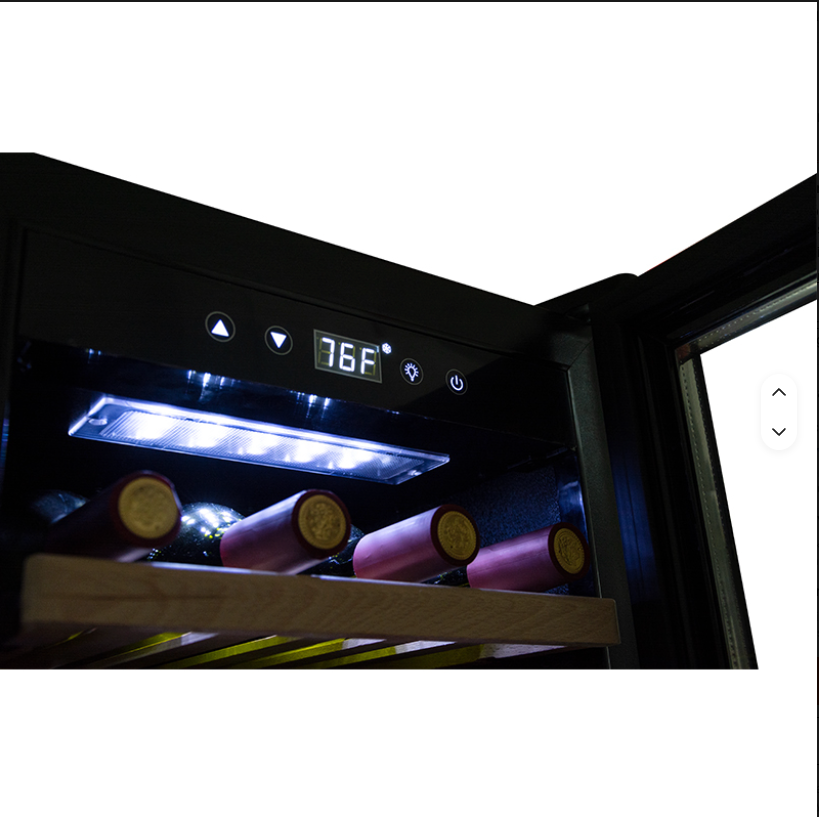 126-Bottle Dual-Zone Freestanding Wine Cooler