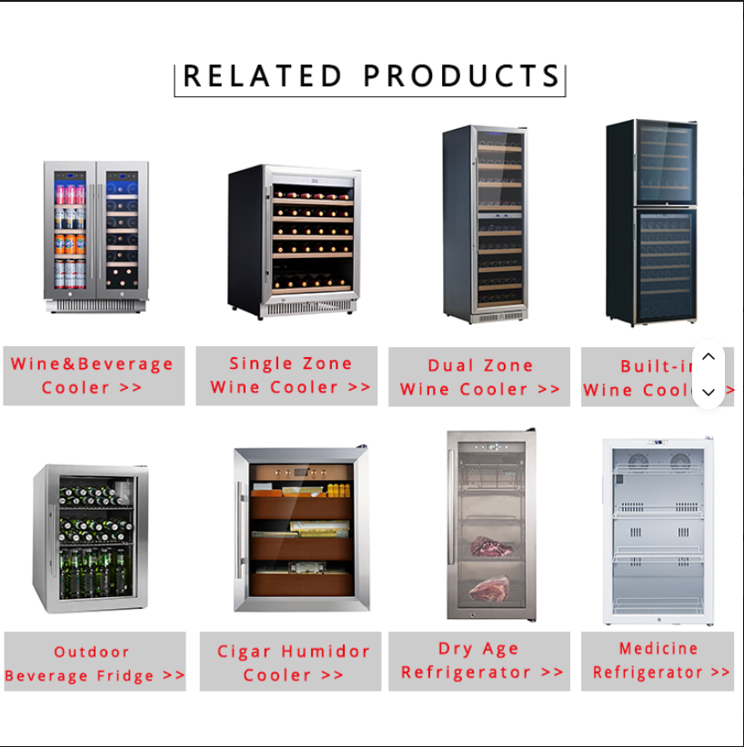126-Bottle Dual-Zone Freestanding Wine Cooler