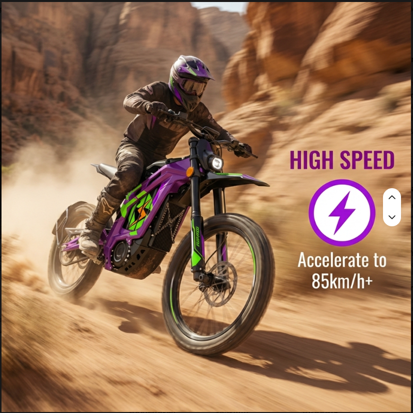 72V 3000W Adult Electric Dirt Bike
