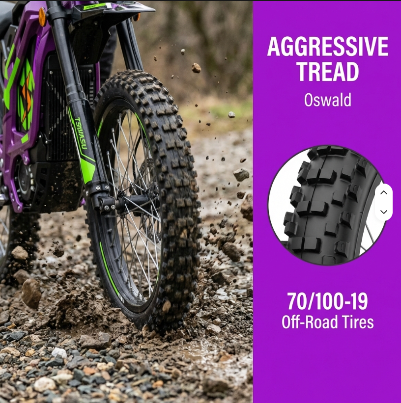 72V 3000W Adult Electric Dirt Bike