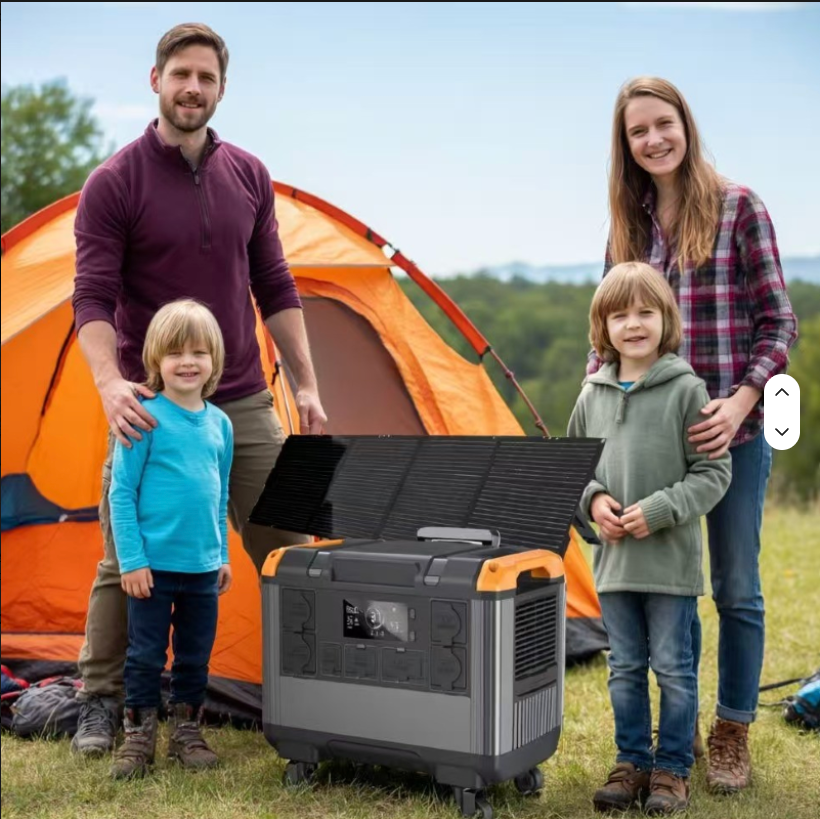 3000W 2688Wh LiFePO4 Portable Home Power Station