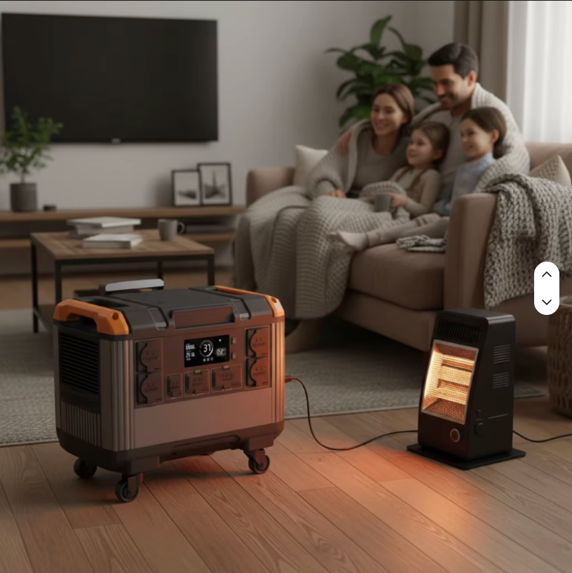 3000W 2688Wh LiFePO4 Portable Home Power Station