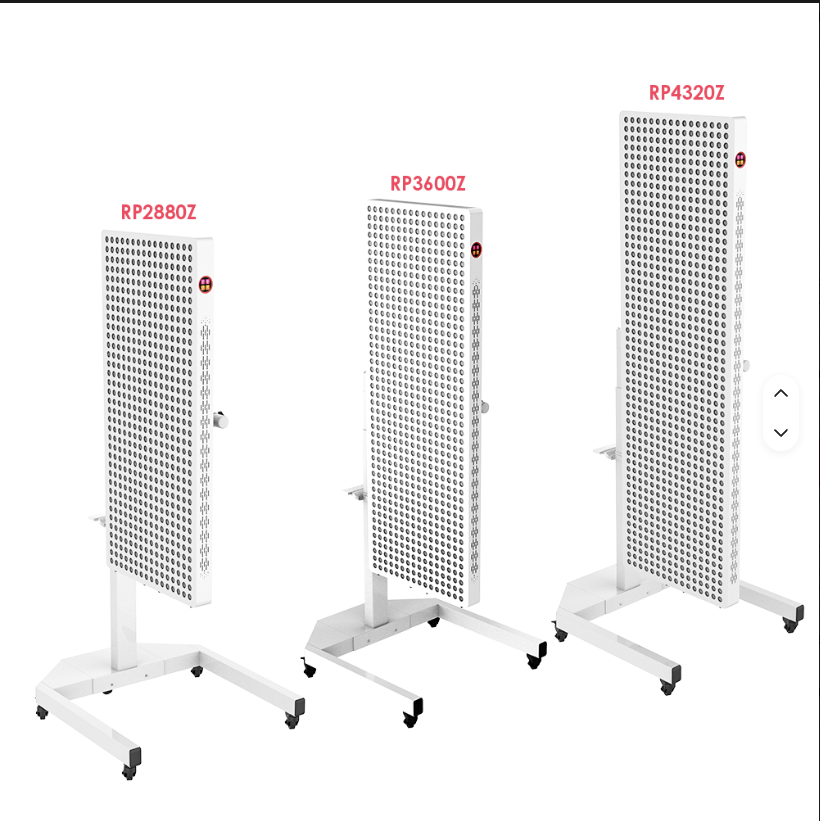 Full-Height Standing Red Light Therapy Panel