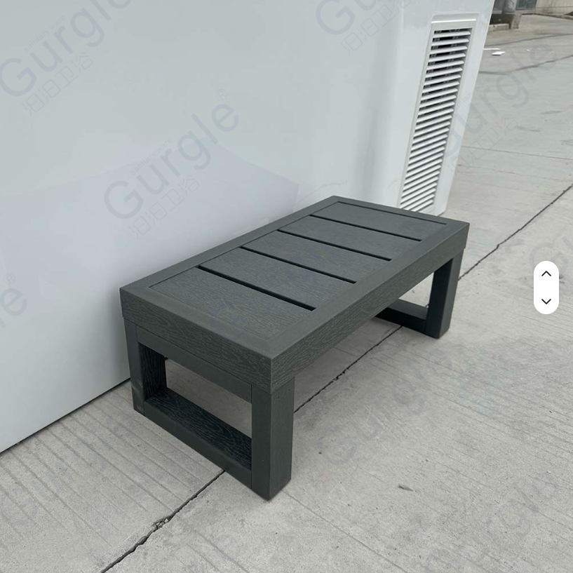 Acrylic Cold Plunge Tub with Built-In 1HP Chiller
