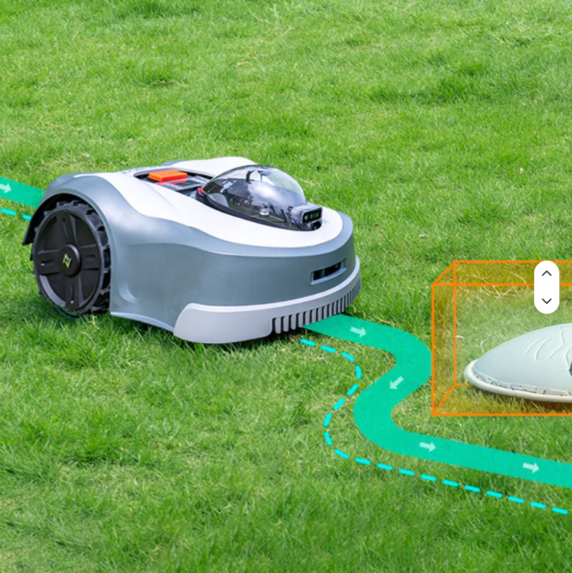 RTK + Vision Wire-Free Robot Lawn Mower
