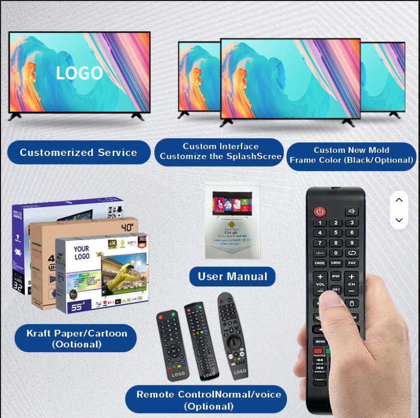 55–75 Inch Outdoor Waterproof 4K Smart TV (IP66)