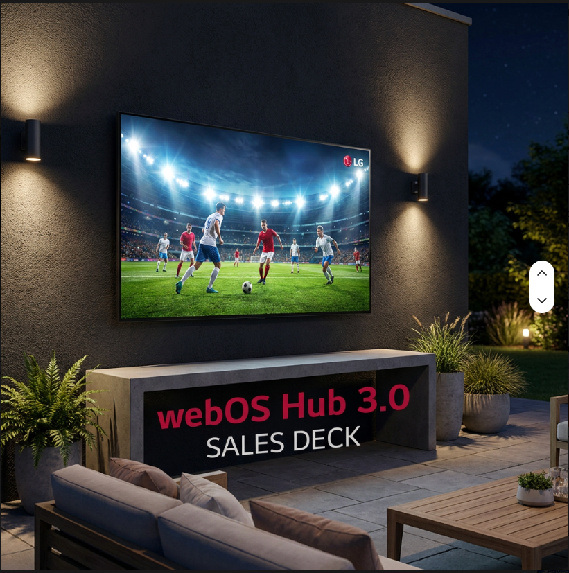 55–75 Inch Outdoor Waterproof 4K Smart TV (IP66)